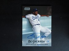 2019 Topps Stadium Club Bo Jackson AUTO Autograph Box Loader #1/5 NMMT