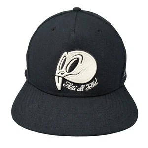 Nike Jordan Snapback Hat That's All Folks! Skull Looney Tunes Space Jam Jumpman - Picture 1 of 9
