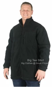 Big Mens Espionage Ben Full Zip Polar Fleece Jacket 2XL 3XL 4XL 5XL 6XL 7XL 8XL - Picture 1 of 3