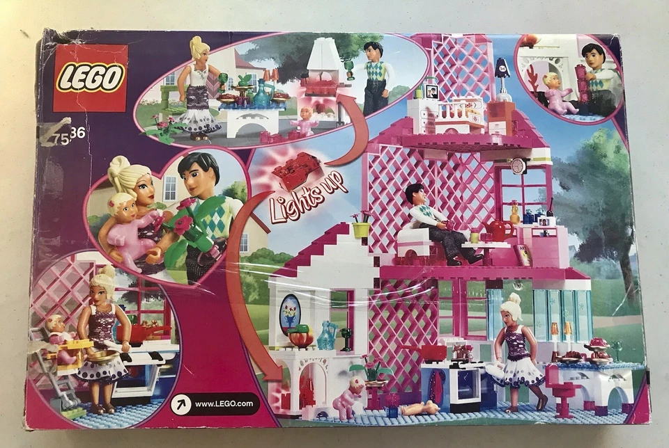 LEGO Belville 7586 Sunshine Home 2009 - Juego incompleto 360 piezas - 7641 manuales Foto 1 de 4