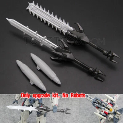 KIT DE ESPADA ARMA TANQUE DE COMBUSTIBLE ACTUALIZACIÓN 3D para Studio Series SS65 Blitzwing a elegir Foto 1 de 4