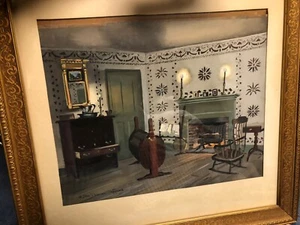 RUTH PERKINS SAFFORD ORIGINAL AQUARELL GEMÄLDE - Bild 1 von 3