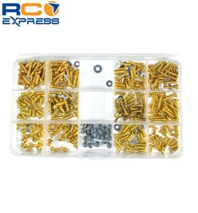Racers Edge 1/10 High Stainless Steel Screw Assortment Box for RC Car 33-RCE3119 - Picture 1 of 1