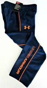 Under Armour Boys AllSeasonGear® Youth 7 Deep Space Blue Warm-Up Sweat Pants NWT - Picture 1 of 9