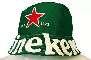 Heineken Beer Reversible bucket cap golf drinking fishing One Size Fits Most - Picture 1 of 3