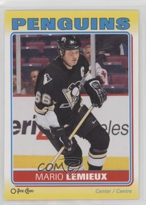 2012-13 O-Pee-Chee Stickers Mario Lemieux #S-76 HOF
