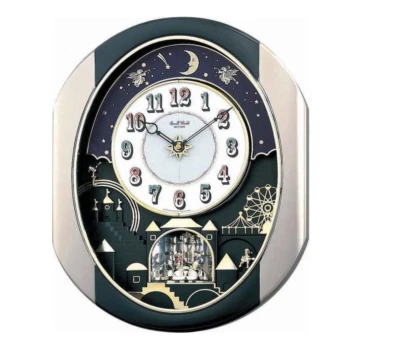 RARO RELOJ DE PARED GRANDE -PEQUEÑO MUNDO RITMO Y MOVIMIENTO MUSICAL Celestial 4MH4751WD18 Foto 1 de 4