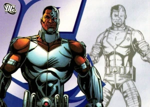 Cyborg 2007 DC Comics Rittenhouse Karte - Bild 1 von 4