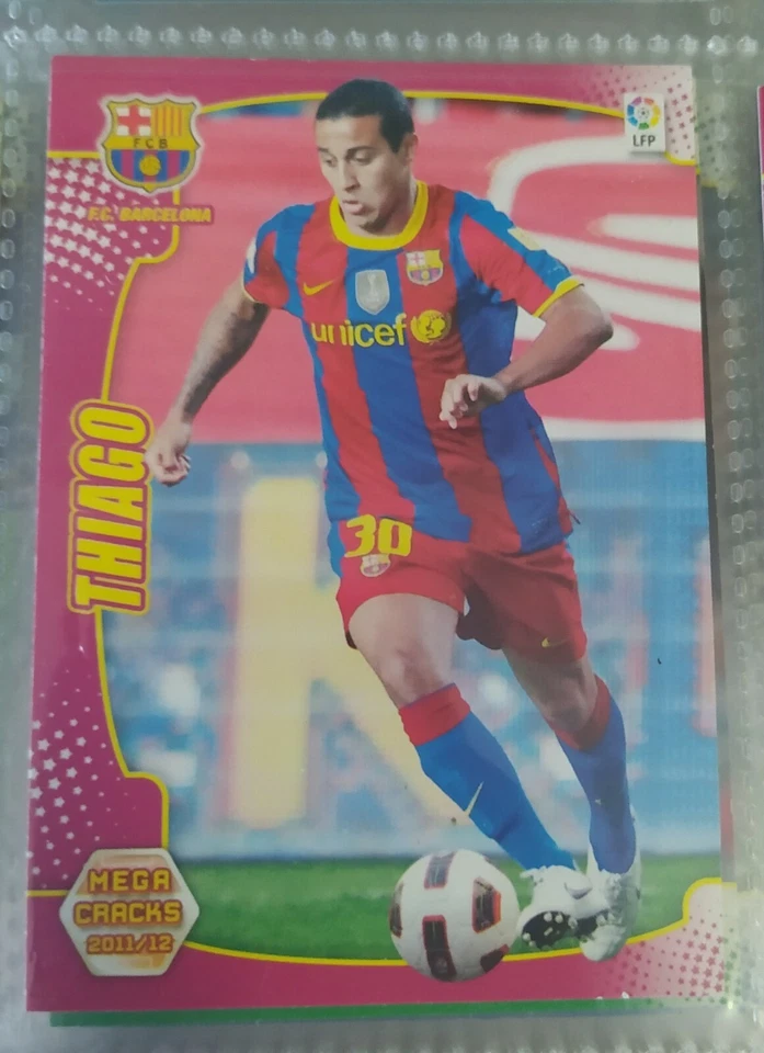 Thiago Megacracks 2011 2012 11-12 #50 Barcelona - Imagen 1 de 1