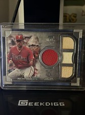 2019 Topps Museum Collection Rhys Hoskins Quad Relic /99