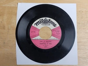 Vtg 1960 45 RPM Marshall & Wes And The Jodimars – One Grain Of Sand (Is Endless) - Imagen 1 de 1