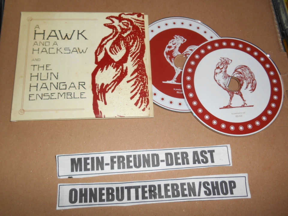 CD Indie A Hawk And A Hacksaw - Hun Hangar Ensemble +DVD (8 Song) Promo LEAF - Bild 1 von 1