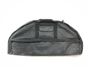 36" Black Lightly Padded Compound Bow Carry Bag Zip Case with Straps - Bild 1 von 5