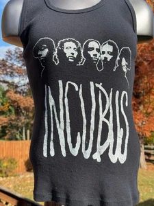 Camiseta sin mangas Incubus para hombre M negra deletrear música banda de rock sin mangas - Imagen 1 de 3