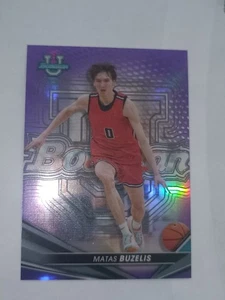 2022-23 Bowman University Best - Matas Buzelis #69 Purple Refractor /250 (RC) - Bild 1 von 2