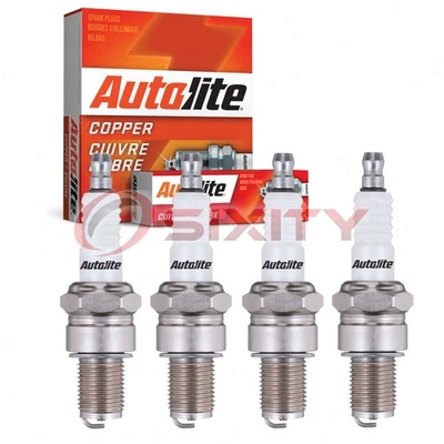 4 bujías Autolite núcleo de cobre para encendido Lancia Appia 1953-1964 xj Foto 1 de 4