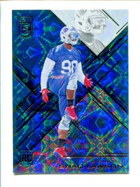 2016 Donruss Elite Teal #113 - Elite Rookies - Shaq Lawson /75 🏈 RC - Image 1 of 3