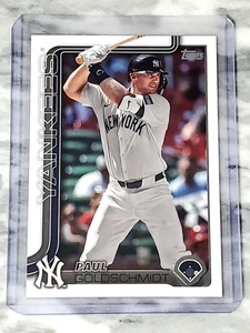 Tarjeta de variación Paul Goldschmidt 2025 Topps Serie 2 Companion SP #CC2-17 Yankees - Imagen 1 de 2