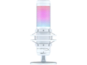 HyperX QuadCast S - USB Microphone - RGB Lighting - White - Zdjęcie 1 z 10