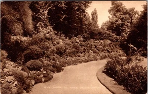 Vintage Rock Garden St. John's College Oxford Postkarte von Penrose & Palmer - Bild 1 von 2