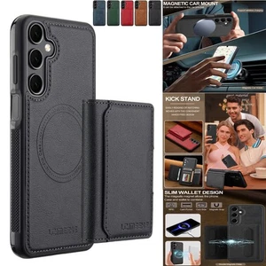 For Samsung A56 A55 A54 A53 A52 Leather Magnetic Wallet Case Shockproof Cover - Photo 1/17