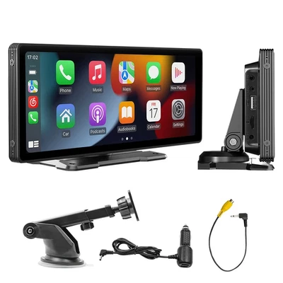 10.26" Tragbarer Apple CarPlay und Android Auto Wireless Display Autoradio FM BT - Bild 1 von 4