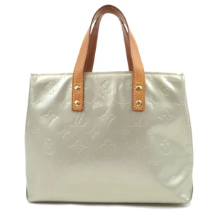 Authentic Louis Vuitton Monogram Vernis Reade PM Handbag Gris M91145 F/S - Picture 1 of 20