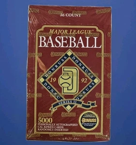 1992 Donruss Series II Baseball Factory Sealed Box 36 Possible Cal Ripken Auto - Bild 1 von 5