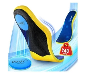 Pernus 240+lbs Plantarfasziitis Relief Einlegesohlen Orthesen Schuheinlagen (groß) - Bild 1 von 8