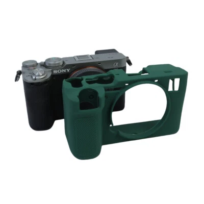 Funda protectora de silicona mate para cámara para Sony Alpha 7C II A7C2 Foto 1 de 4