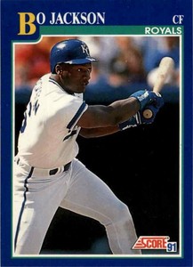 1991 Score MLB Bo Jackson #5