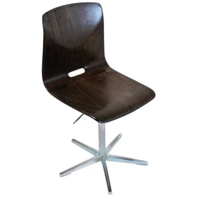 Midcentury Swiss Swivel Chair from Embru 1960s - Image 1 of 4