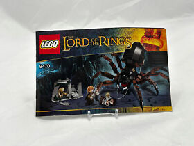 LEGO 9470: The Lord Of the Rings Shelob Attacks Manual Instruction Booklet ONLY