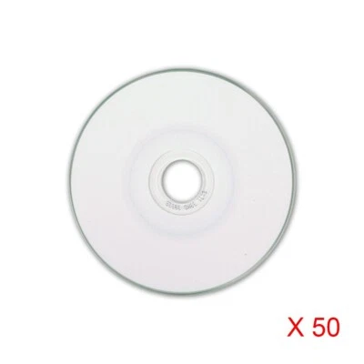 50 MediaRange Pocketsize 8cm Printable Mini blank CD-R CD discs 200MB 24x - Image 1 of 4