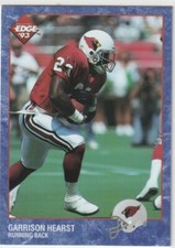 1993 Collector's Edge #300 Garrison Hearst RC Phoenix Cardinals Georgia Bulldogs