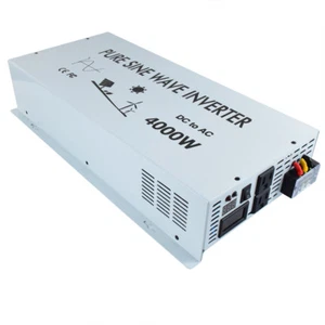 4000W Pure Sine Wave Solar Inverter 48V DC to 110V/120V AC Car Power Inverter - Picture 1 of 6