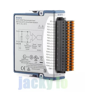 NI-9213 NEW National Instruments NI 9213 16-Channel Thermocouple Input Module - Picture 1 of 2