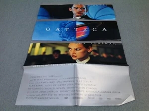 Póster de hoja completa original de Gattaca Movie House 1997 - Imagen 1 de 12