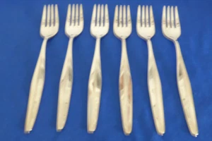 WMF Florencia cubiertos 6 tenedores aprox. 19,5 cm años 90 plateado art. 779/05.23 - Imagen 1 de 4