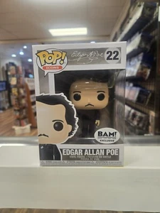 Funko Pop! Bam! Exclusivo: Edgar Allan Poe #22 CON PROTECTOR - Imagen 1 de 7