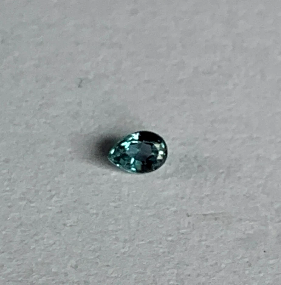 Andy's Gem Garage Sale - Natural Alexandrite - .13ct Pear June Birthday Special - Image 1 of 4