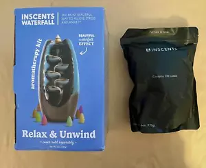 New! Inscents waterfall aromatherapy kit with extra cones - Picture 1 of 8