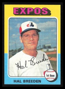 Hal Breeden 1975 Topps #341  Montreal Expos