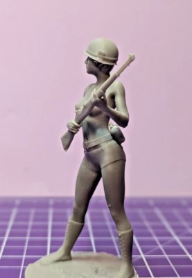 NSFW US Pin-Up Private Moderne Vietnam  WW2 Scale  1:16 - Bild 1 von 4