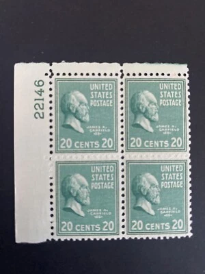 US Stamps-SC# 825 - Garfield - 20 Cent - MNH - CV $5.50 - Image 1 of 2