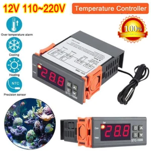 STC-1000 12V 110V 220V Digital Temperature Controller Thermostat-Thermoregulator - Picture 1 of 12