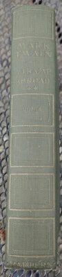 A TRAMP ABROAD Vol 4 by Mark Twain  1907 2nd book of story Harper & Brothers - Image 1 of 4