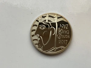 2017 PROOF KING CANUTE FIVE 5 POUND - Picture 1 of 5