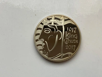 2017 PROOF KING CANUTE FIVE 5 POUND - Image 1 of 4