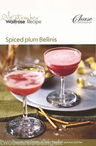 Recipe Card: Spiced Plum Bellinis (Waitrose) - Picture 1 of 1